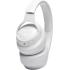 JBL Tune 710BT Wireless Over-Ear Bluetooth Headphones with Microphone, 50H Battery, Hands-Free Calls, Portable (White)